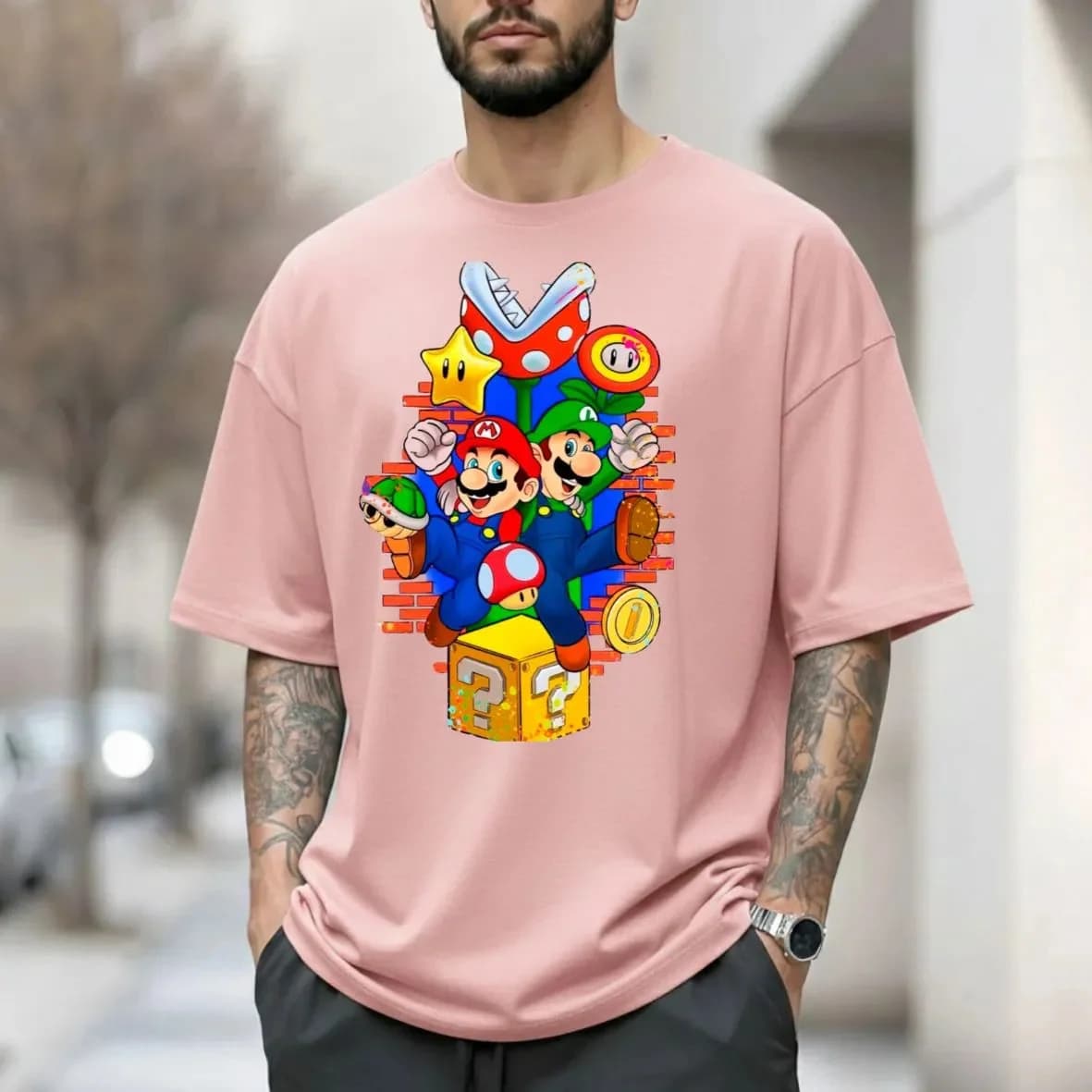 Miniatura 4 de Camiseta Super Mario, Luigi, Geek Nintendo