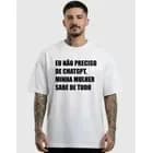 Miniatura 2 de Camiseta Namorado Marido Minha Mulher Sabe Tudo