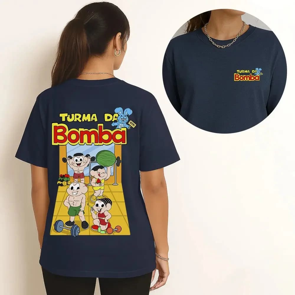 Miniatura 7 de Camiseta Academia Turma Da Bomba