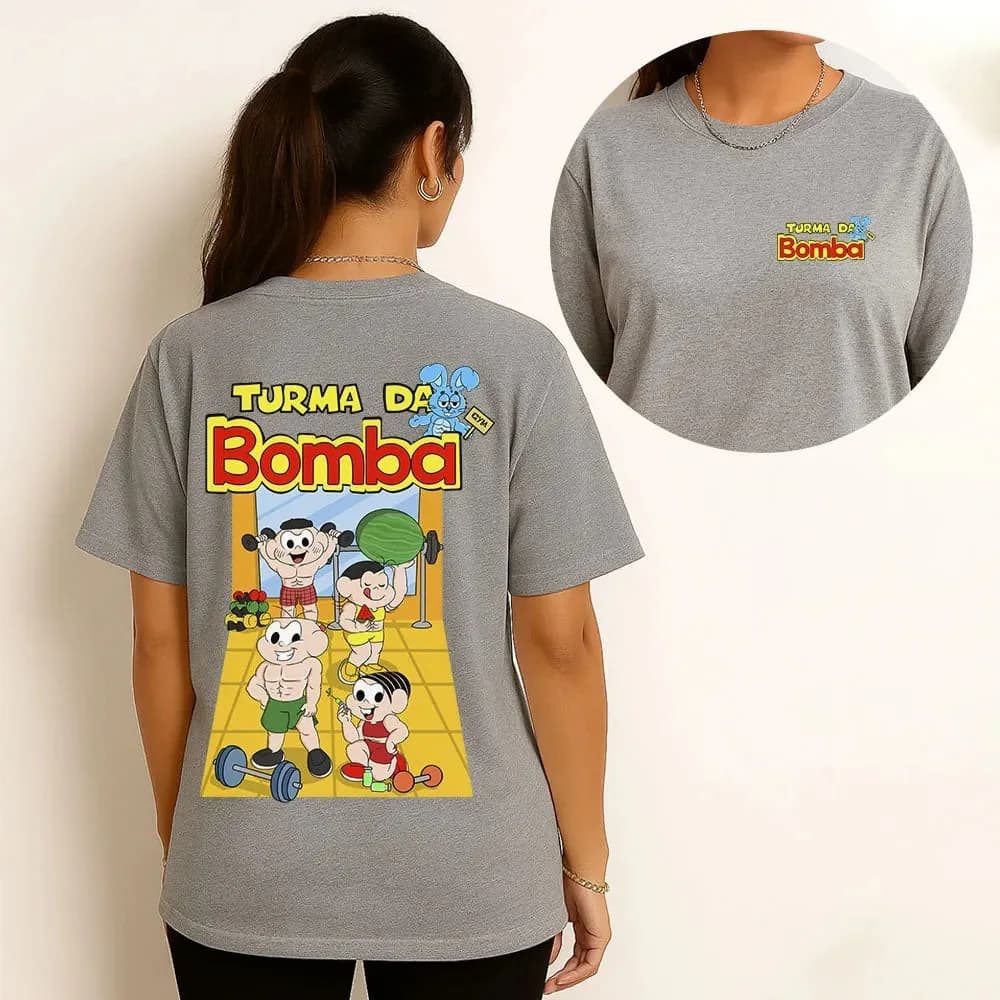 Miniatura 6 de Camiseta Academia Turma Da Bomba