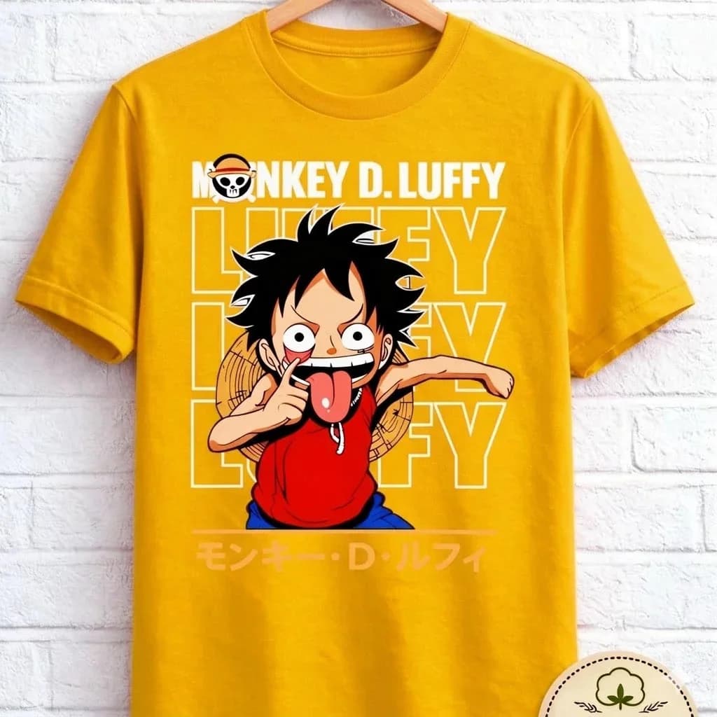 Miniatura 7 de Camiseta One Piece Luffy Unissex