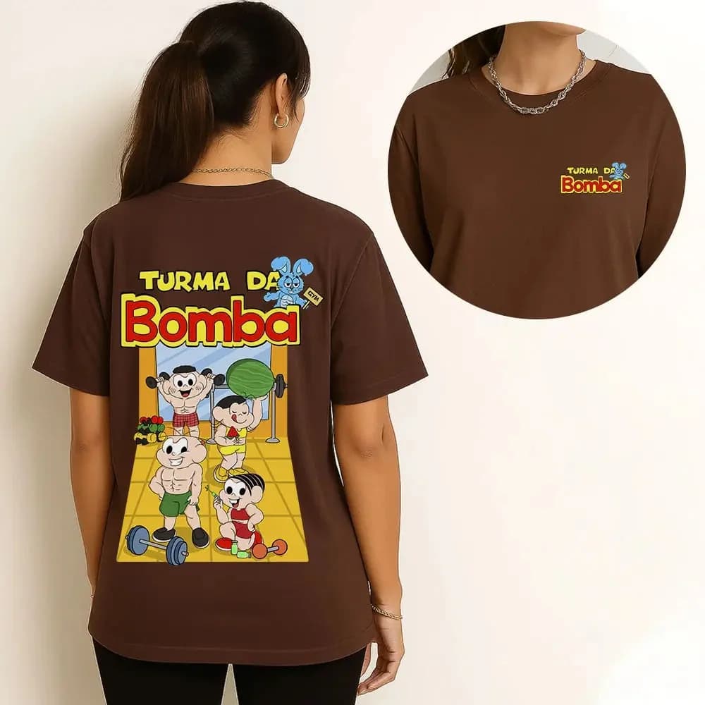 Miniatura 1 de Camiseta Academia Turma Da Bomba