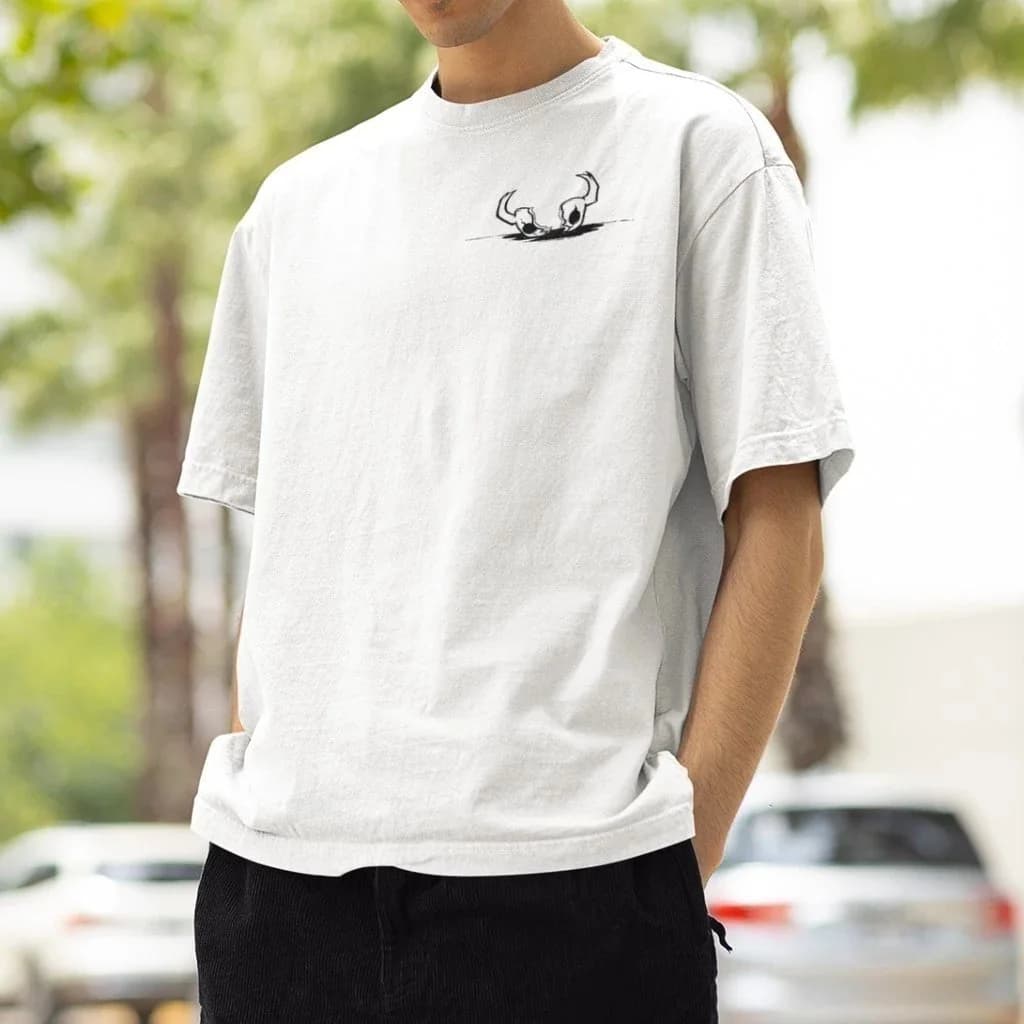 Miniatura 5 de Camiseta  Cavaleiro Oco Vazio Jogo Hollow Knight