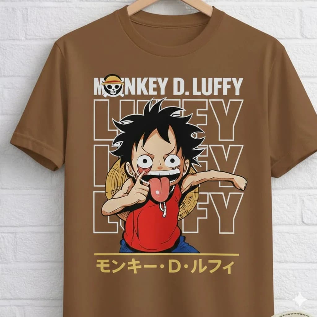 Miniatura 6 de Camiseta One Piece Luffy Unissex