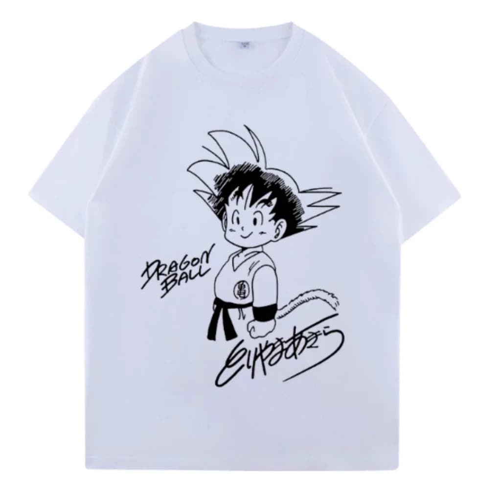 Miniatura 6 de Camiseta Premium 100% Algodão Unissex DRAGON BALL Gola Redonda