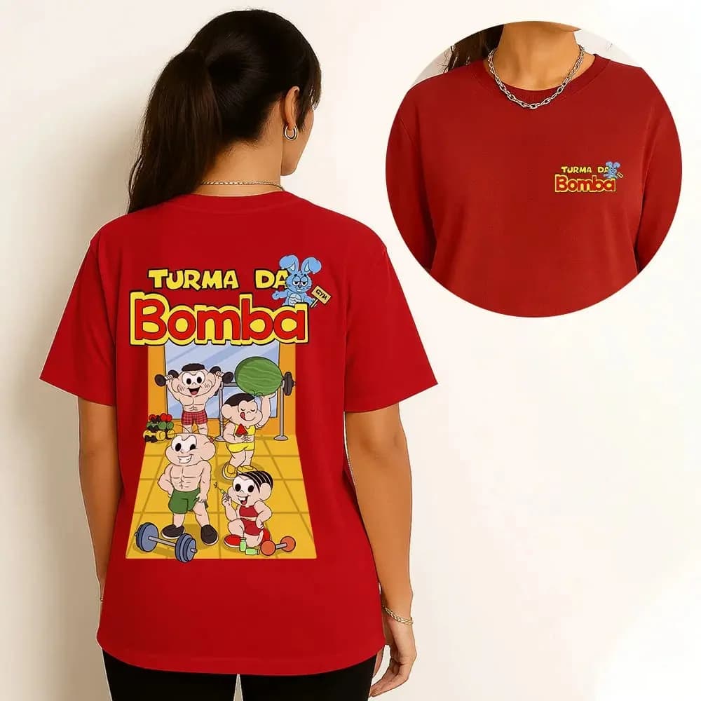 Miniatura 3 de Camiseta Academia Turma Da Bomba
