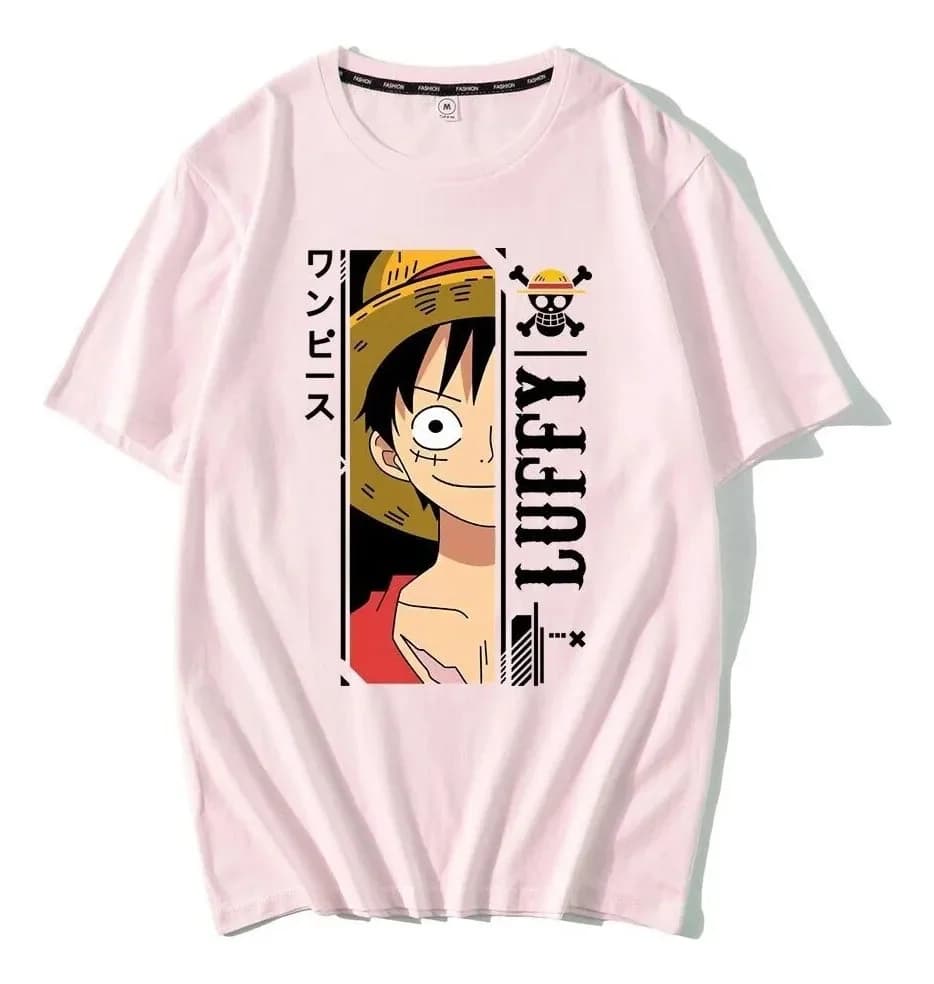 Miniatura 1 de Camisa One Piece Anime Luffy Chapéu De Palha
