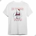 Imagem de Camiseta Frase Engraçada Eu Treino Fofo Academia Kitty Gym