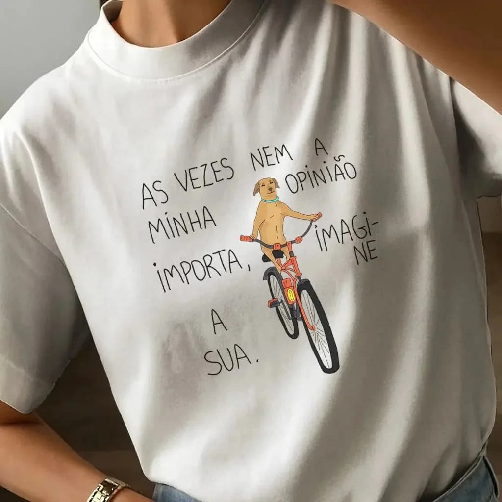Miniatura 1 de Camiseta As Vezes Nem A Minha