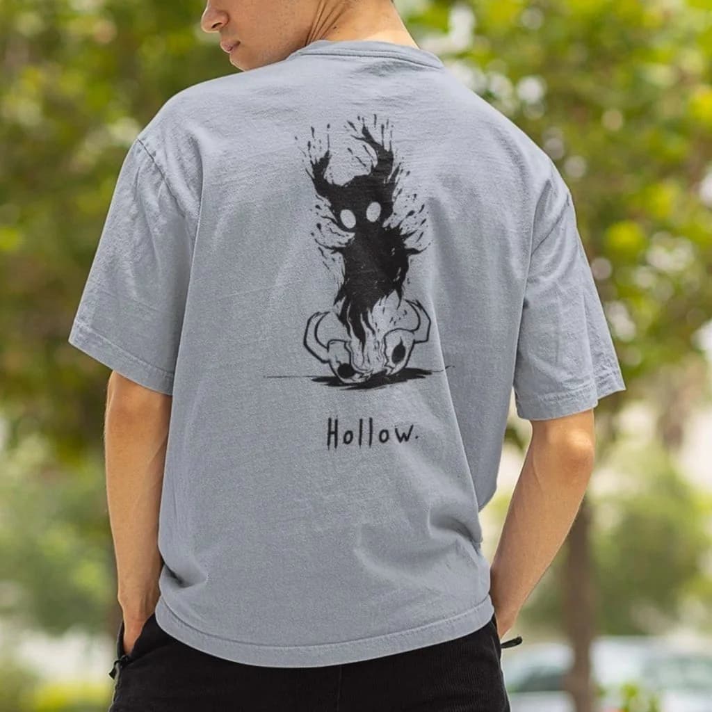 Miniatura 6 de Camiseta  Cavaleiro Oco Vazio Jogo Hollow Knight
