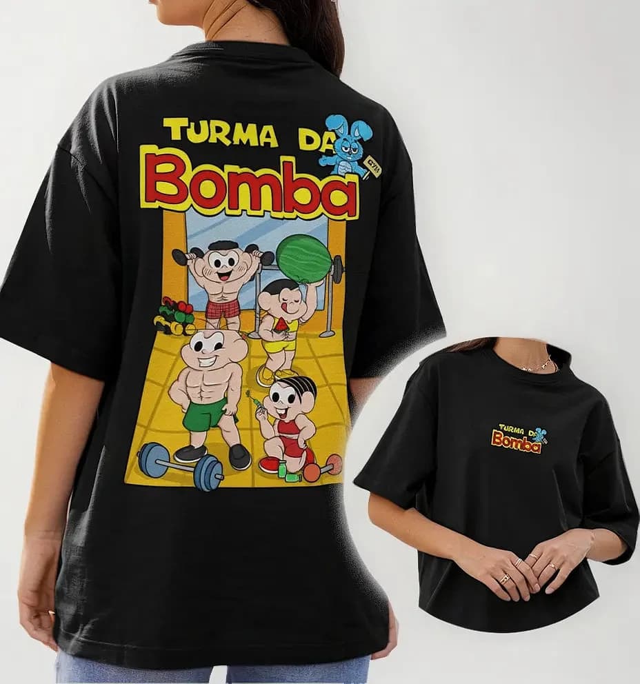 Imagem de Camiseta Academia Turma Da Bomba
