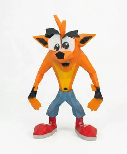 Imagem de Crash Bandicoot Estátua Retro Ps1 Nostalgia Colecionável Action Figure
