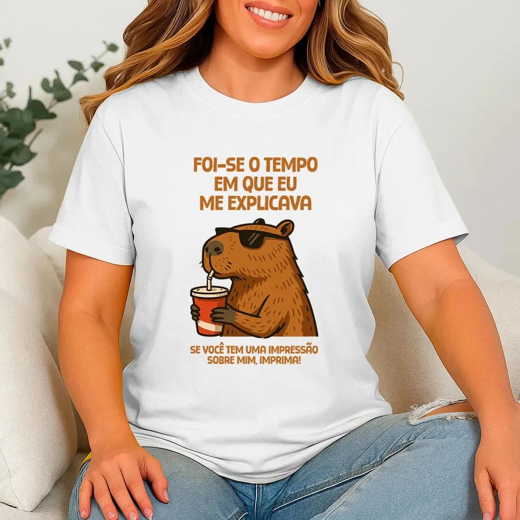 Miniatura 3 de Camiseta Capivara Unissex