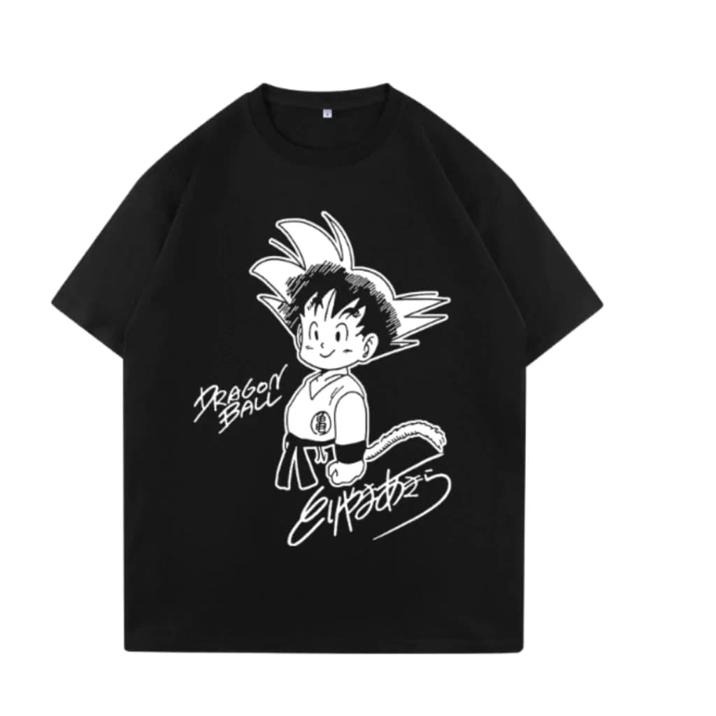 Miniatura 1 de Camiseta Premium 100% Algodão Unissex DRAGON BALL Gola Redonda