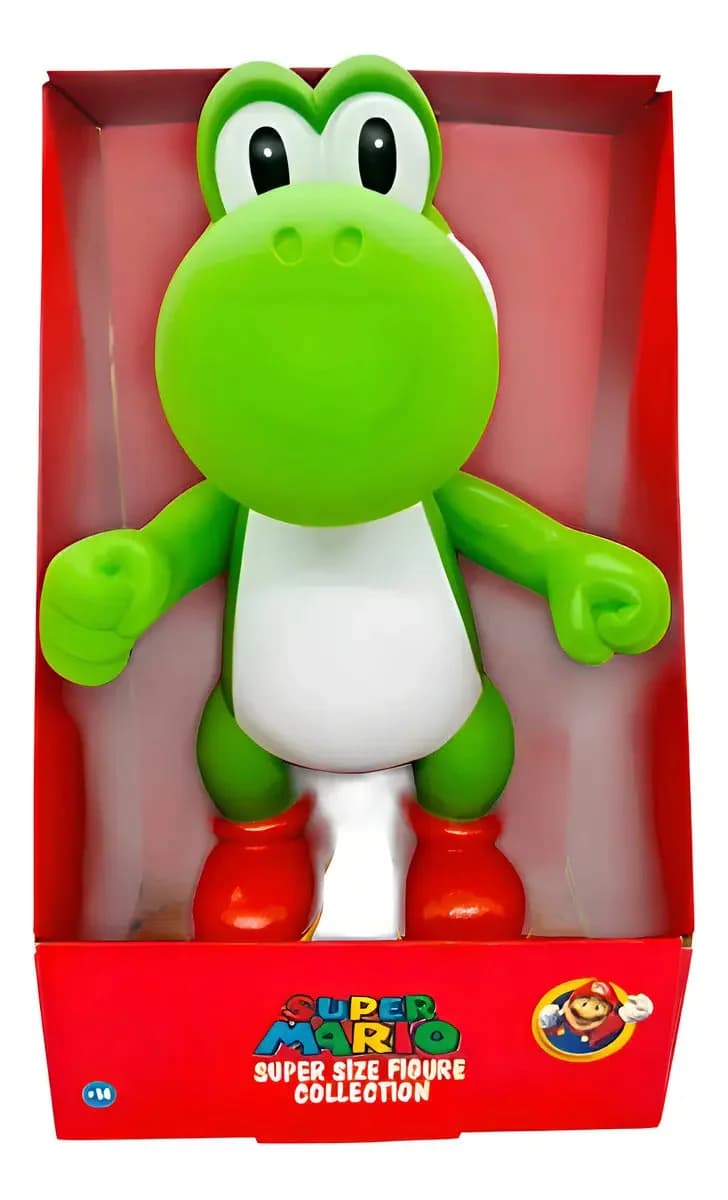 Imagem de Yoshi - Super Mario Articulavel 25cm Action Figure