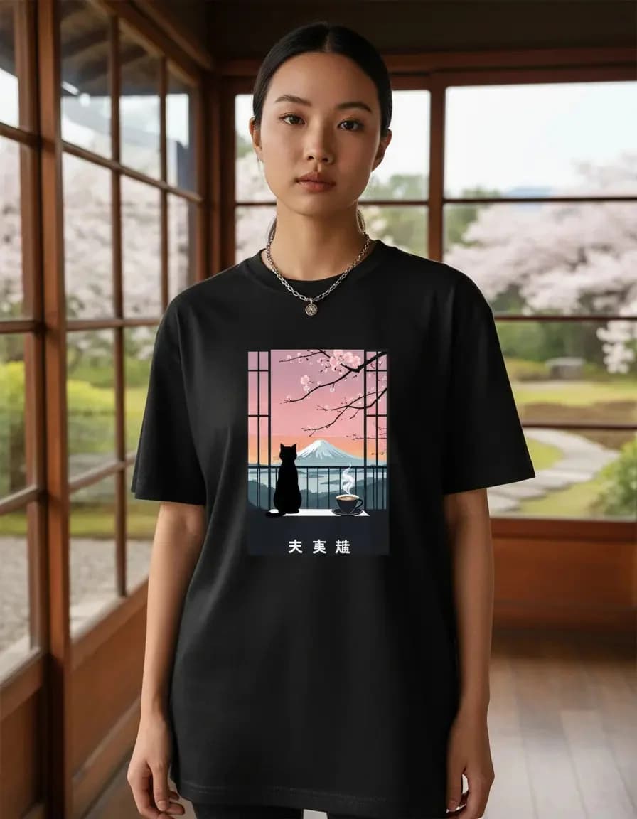 Imagem de Camiseta Unissex Gato