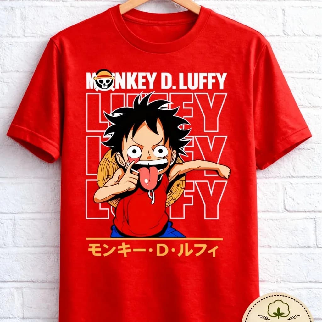 Imagem de Camiseta One Piece Luffy Unissex