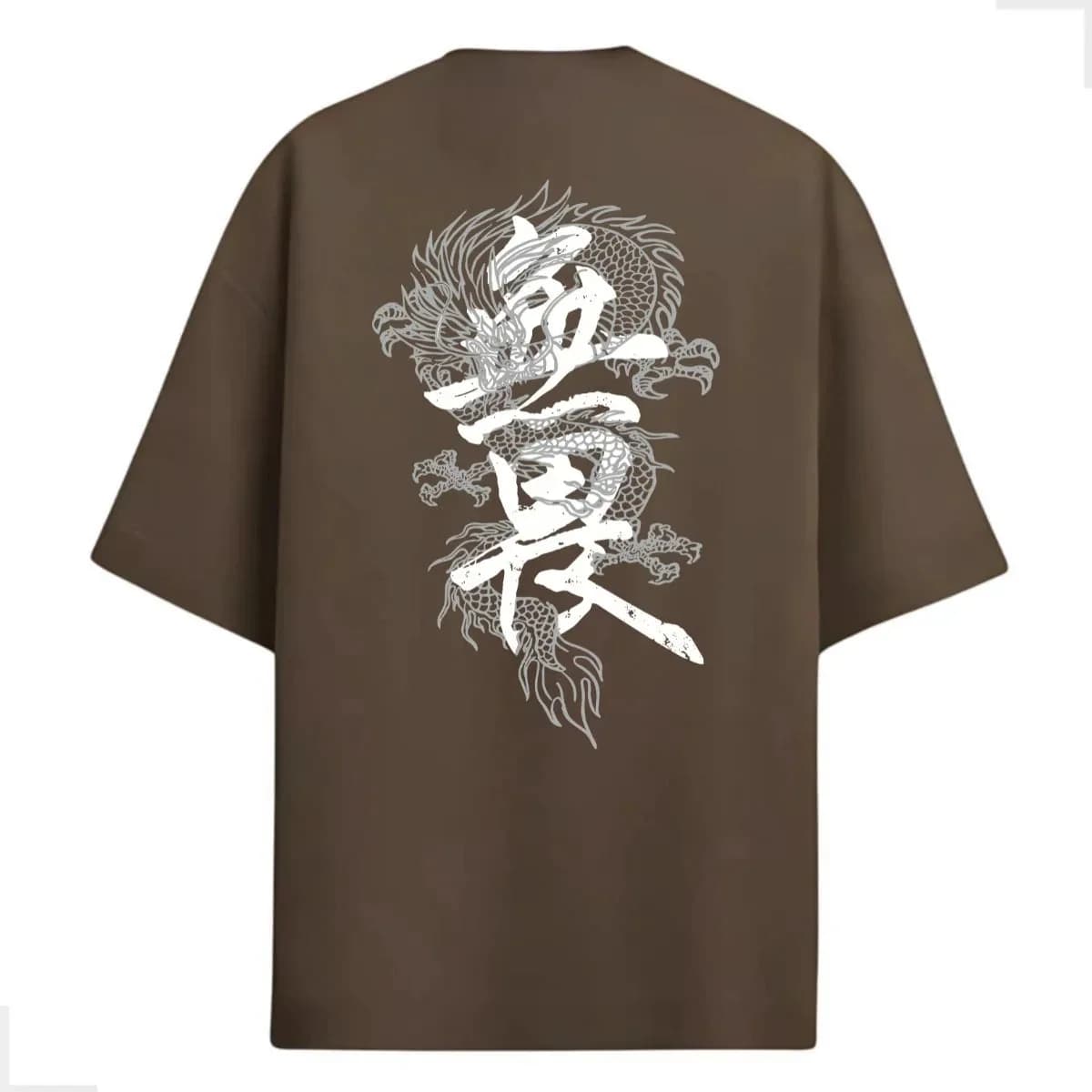 Miniatura 3 de Oversized Streetwear Dragão Kanji