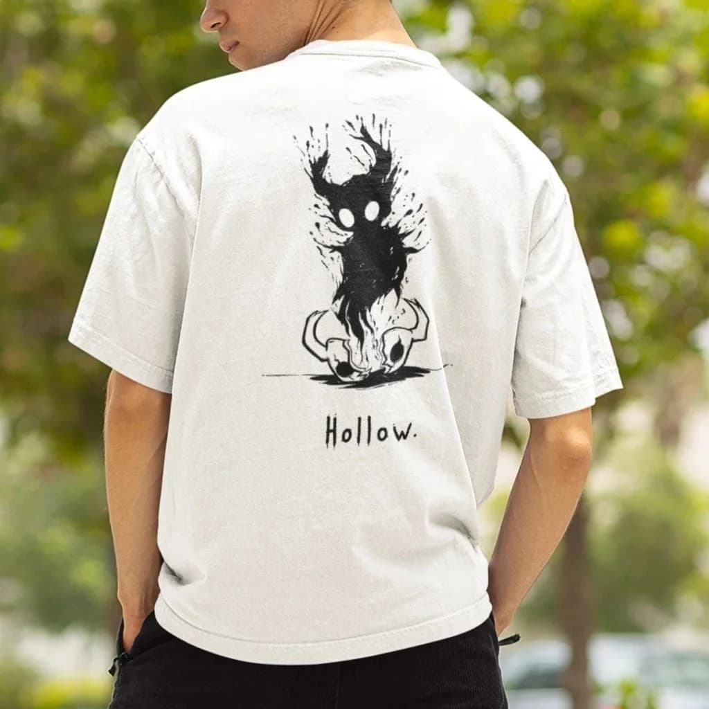 Miniatura 1 de Camiseta  Cavaleiro Oco Vazio Jogo Hollow Knight