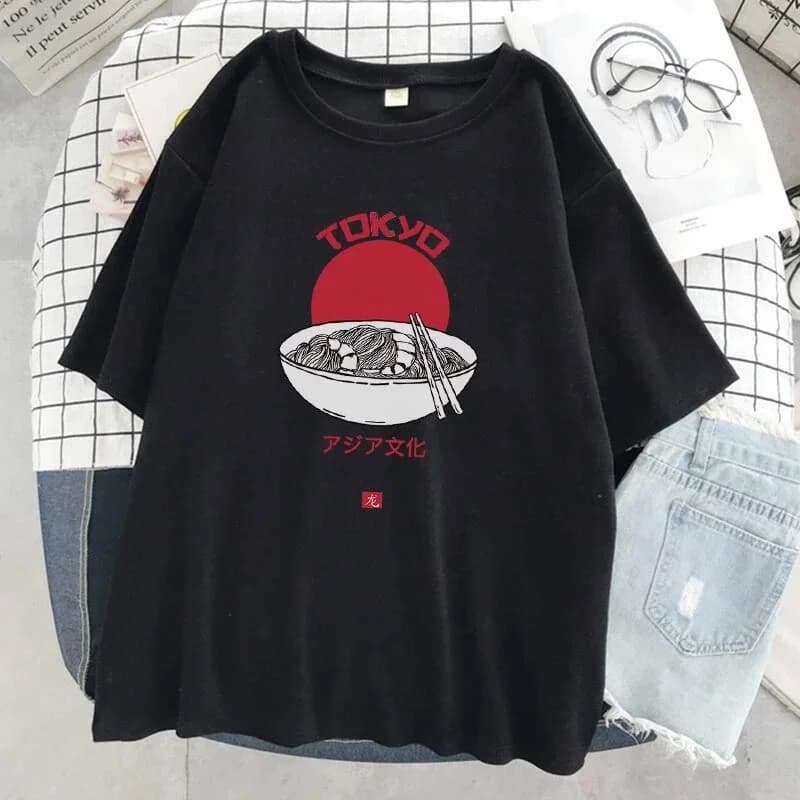 Miniatura 3 de Camiseta Ramen Tokyo Harajuku Unissex