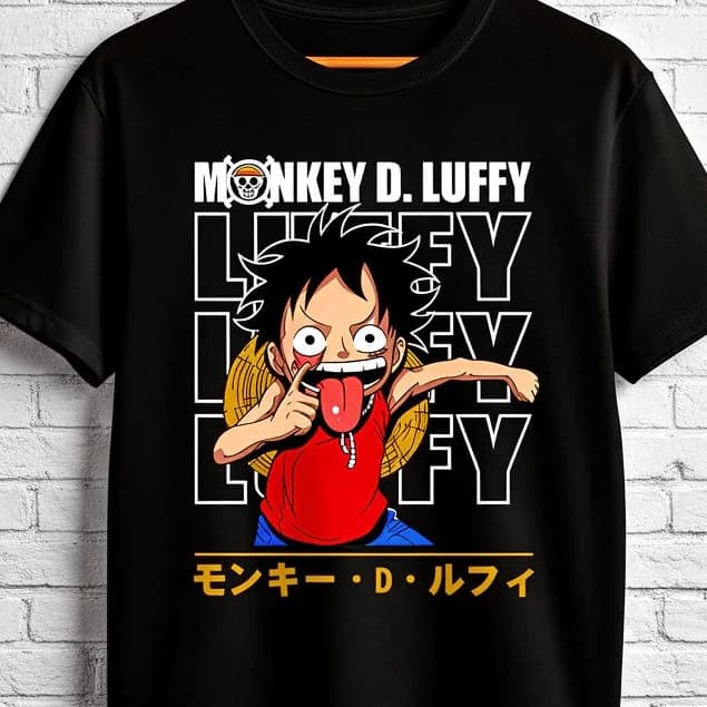Miniatura 1 de Camiseta One Piece Luffy Unissex