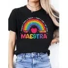 Miniatura 1 de Camiseta Feminina Espanhol Maestra