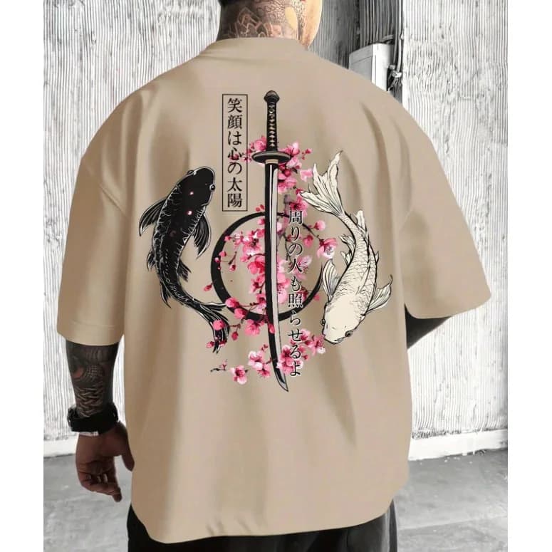 Miniatura 4 de Camiseta Yin Yang Carpa