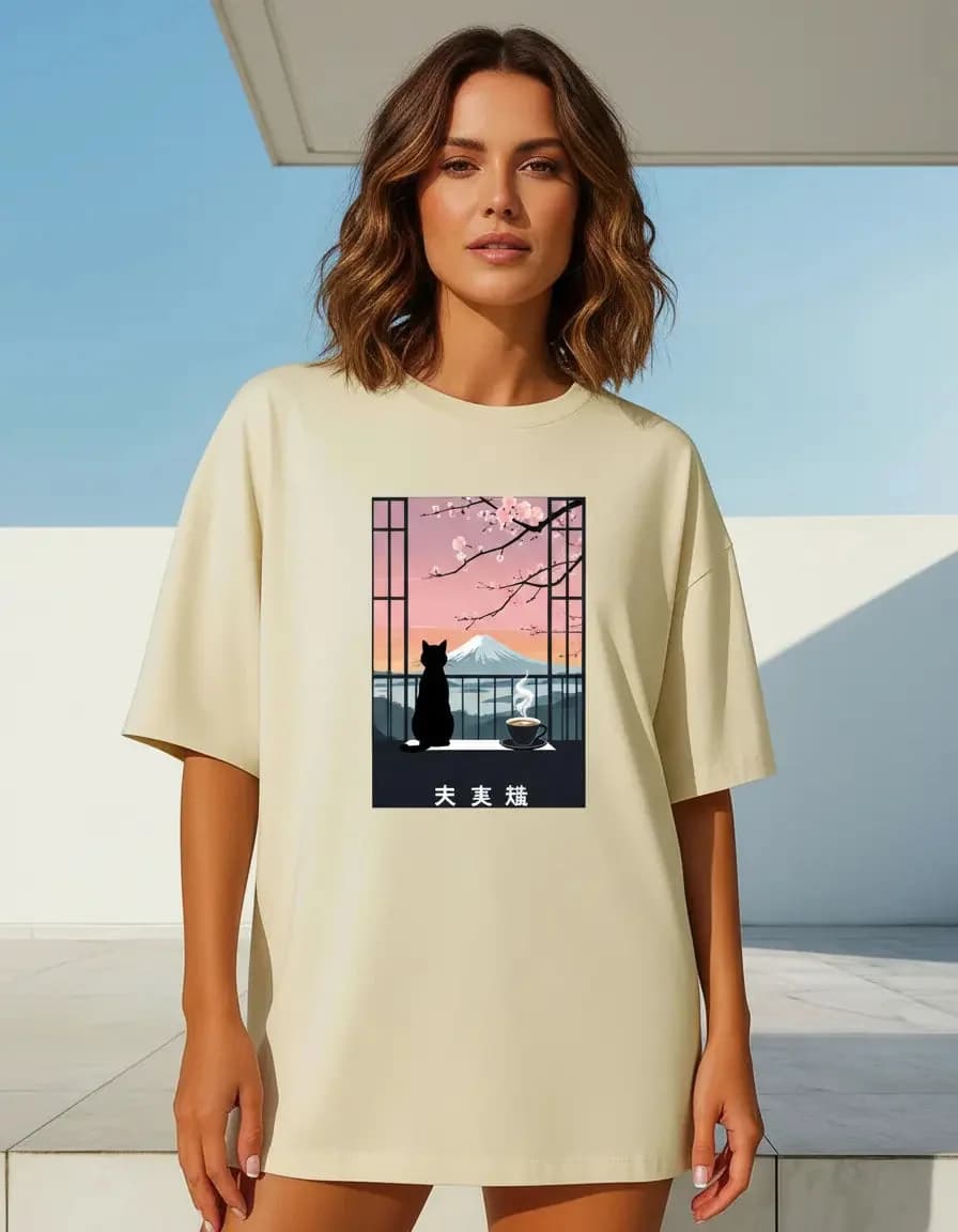 Miniatura 6 de Camiseta Unissex Gato