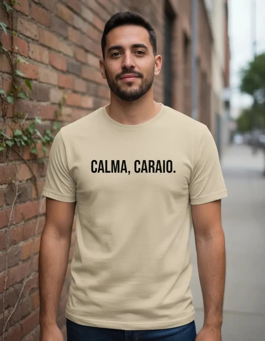 Miniatura 2 de Camisa Calma Unissex