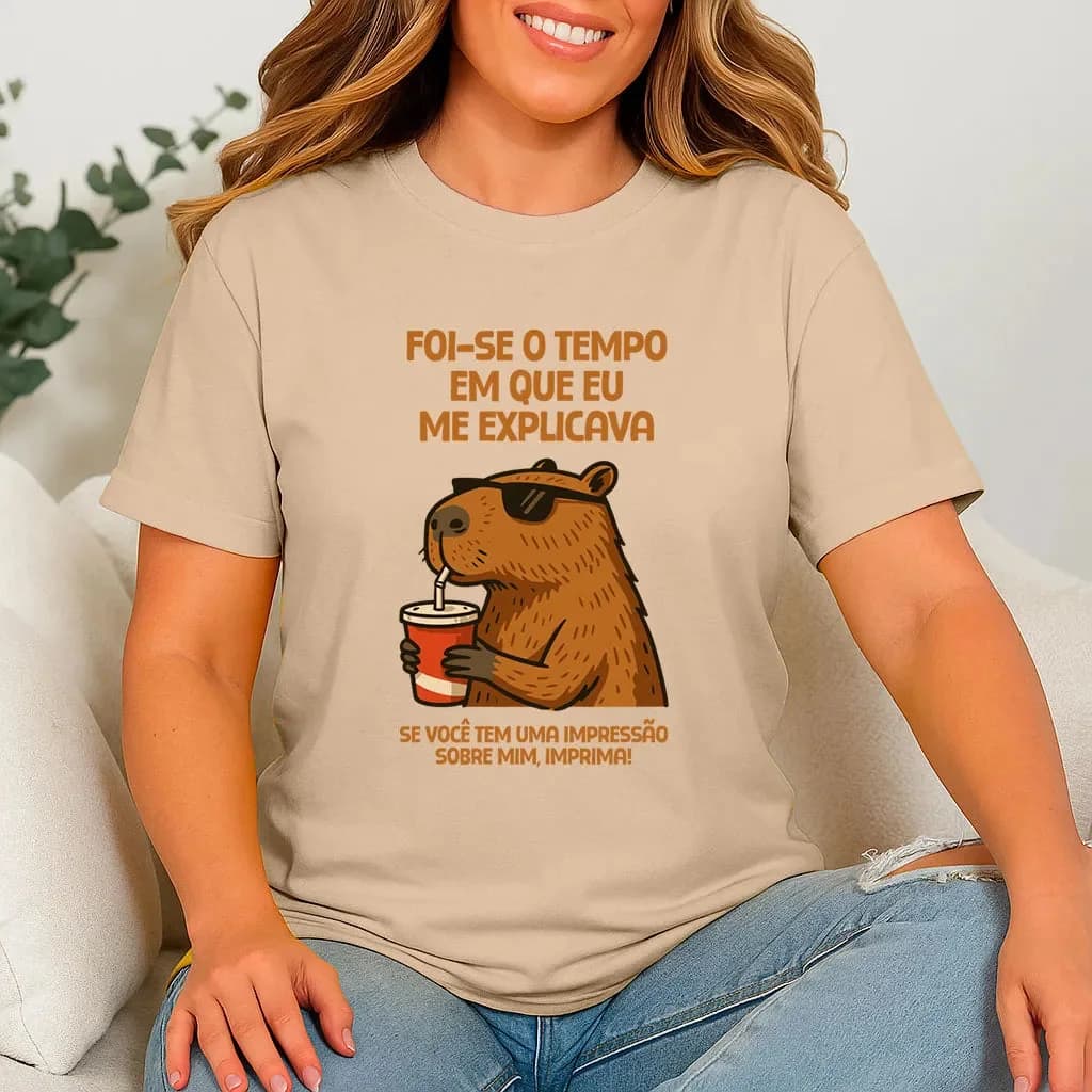 Miniatura 5 de Camiseta Capivara Unissex