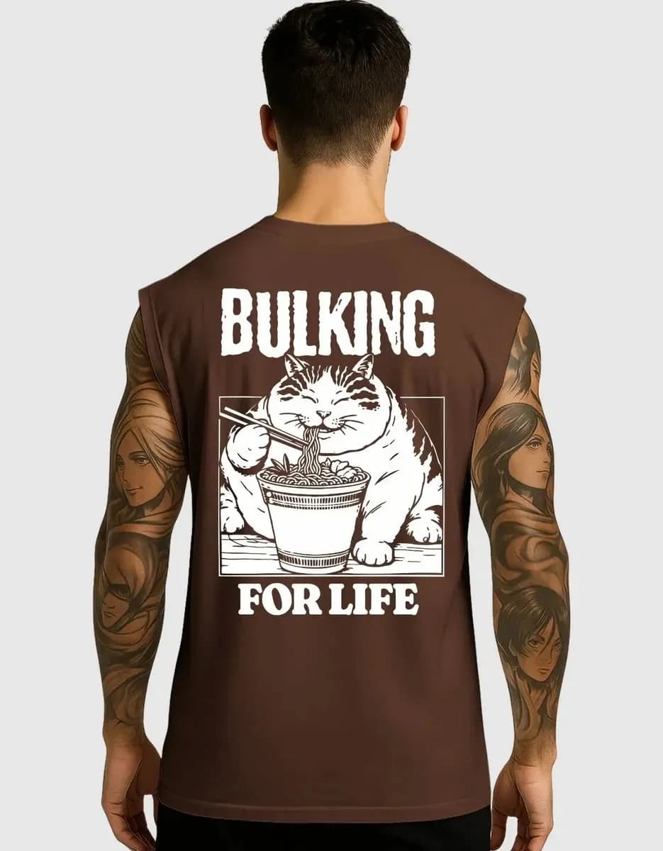 Miniatura 3 de Regata Bulking Pra Vida Oversized