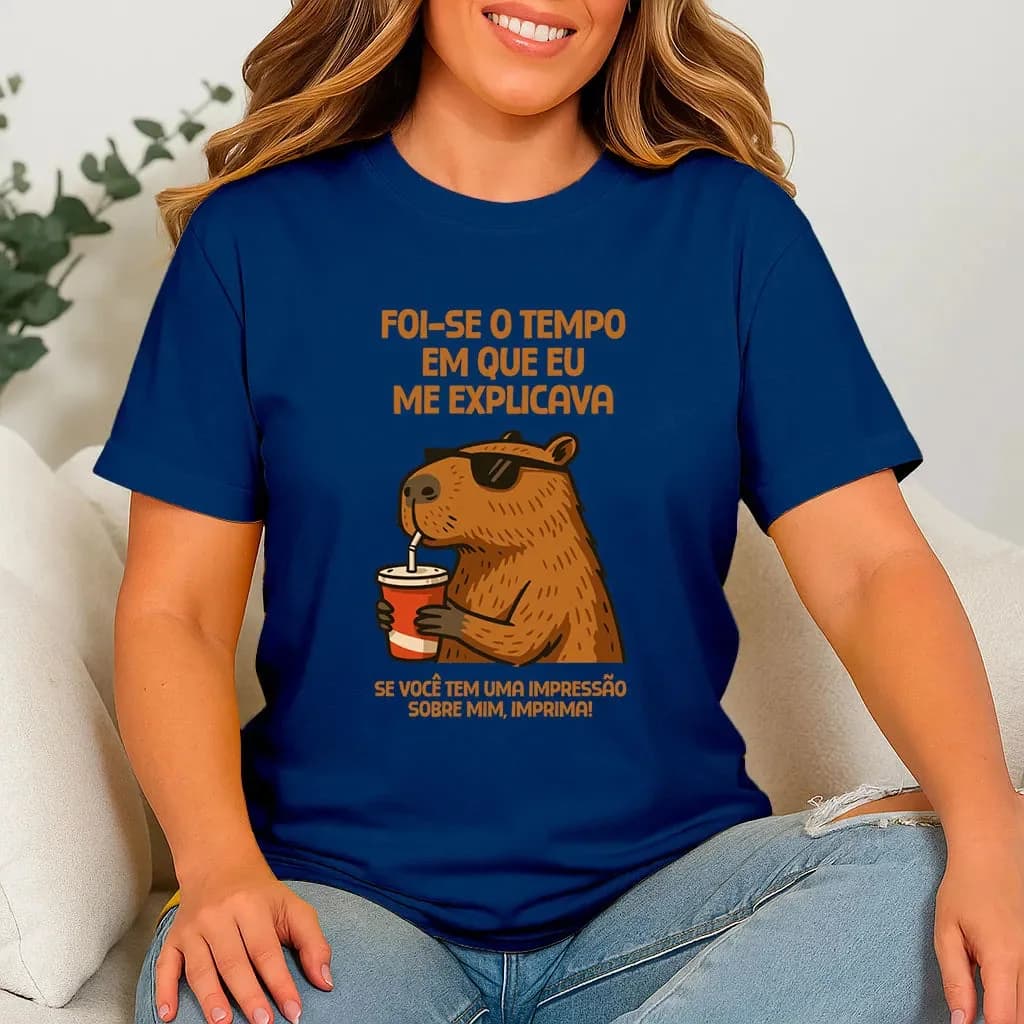 Miniatura 2 de Camiseta Capivara Unissex