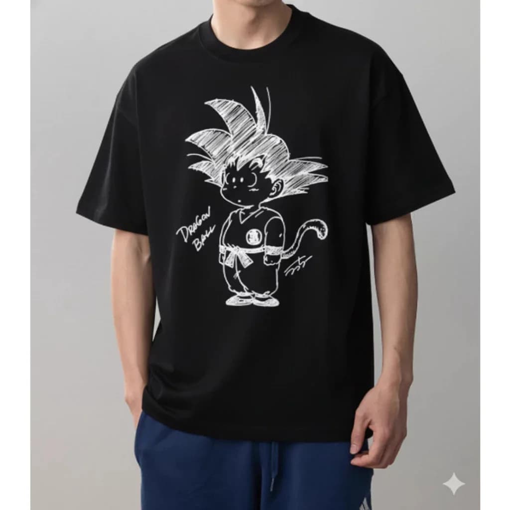 Miniatura 2 de Camiseta Premium 100% Algodão Unissex DRAGON BALL Gola Redonda