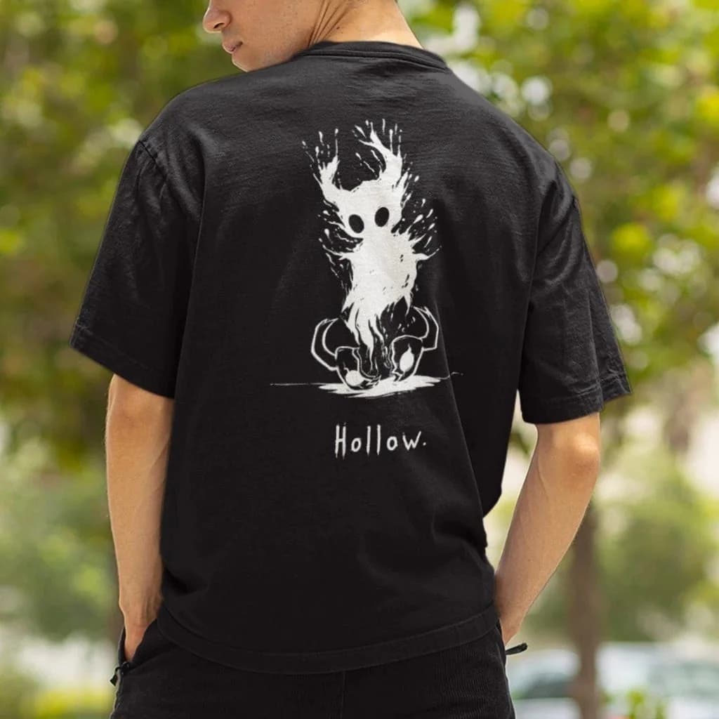 Imagem de Camiseta  Cavaleiro Oco Vazio Jogo Hollow Knight